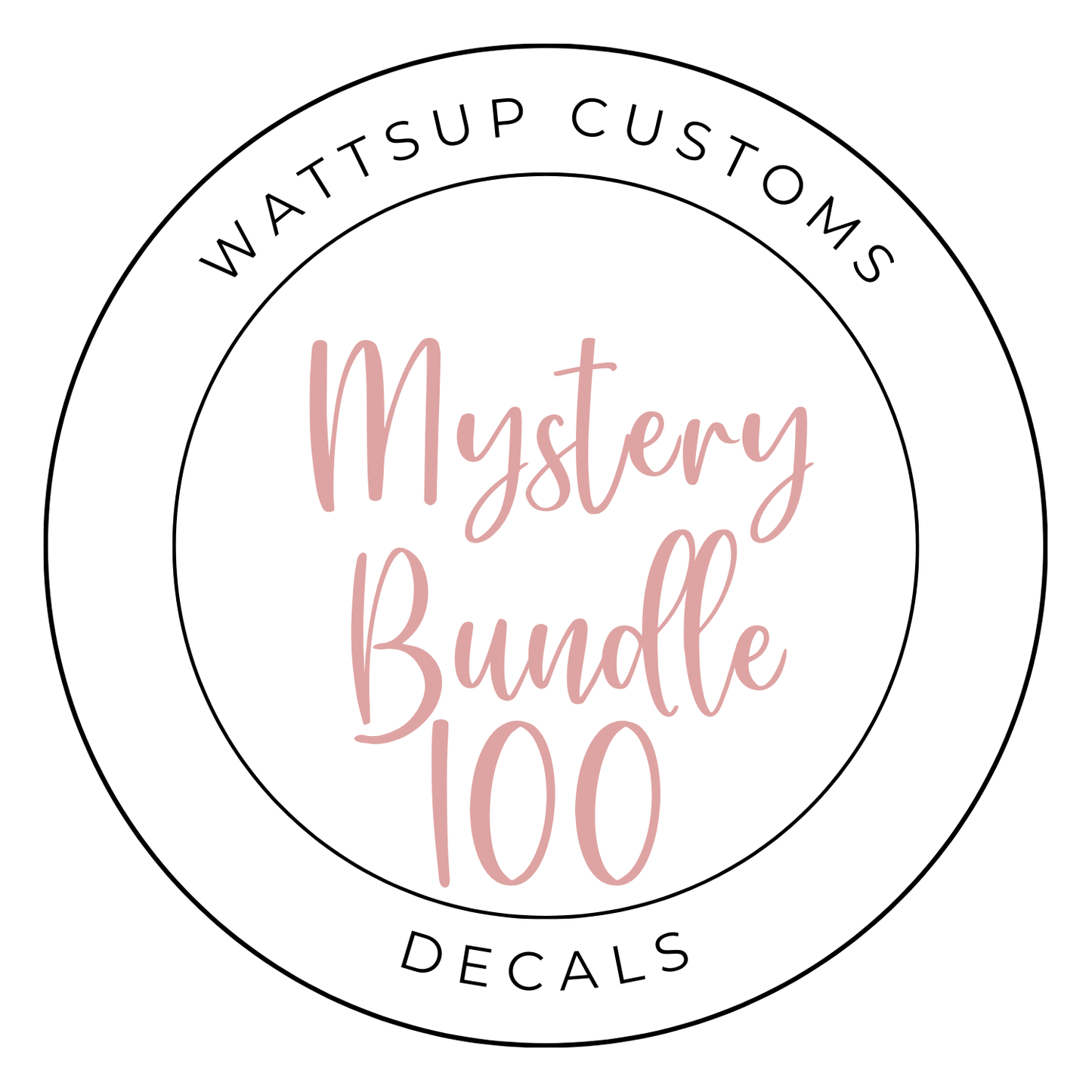 Mystery Decals Bundles - Wattsupcustoms