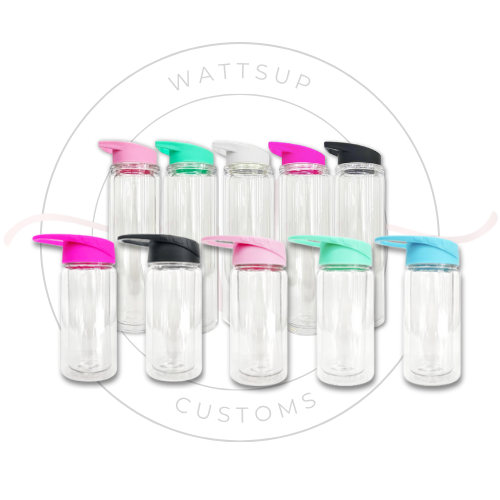 10oz Acrylic Snow Globe Sports Tumbler - Wattsupcustoms
