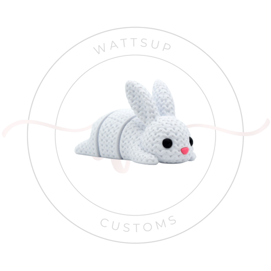 Articulated Knitted Animal Figures Or Keychains - Wattsupcustoms
