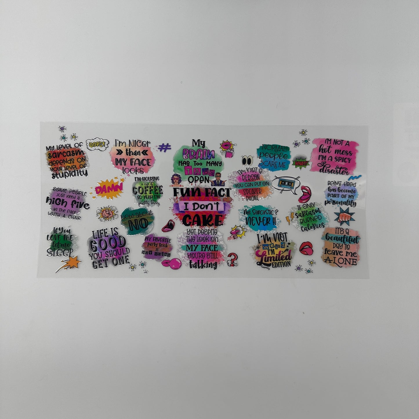 I don't care - Wattsupcustoms