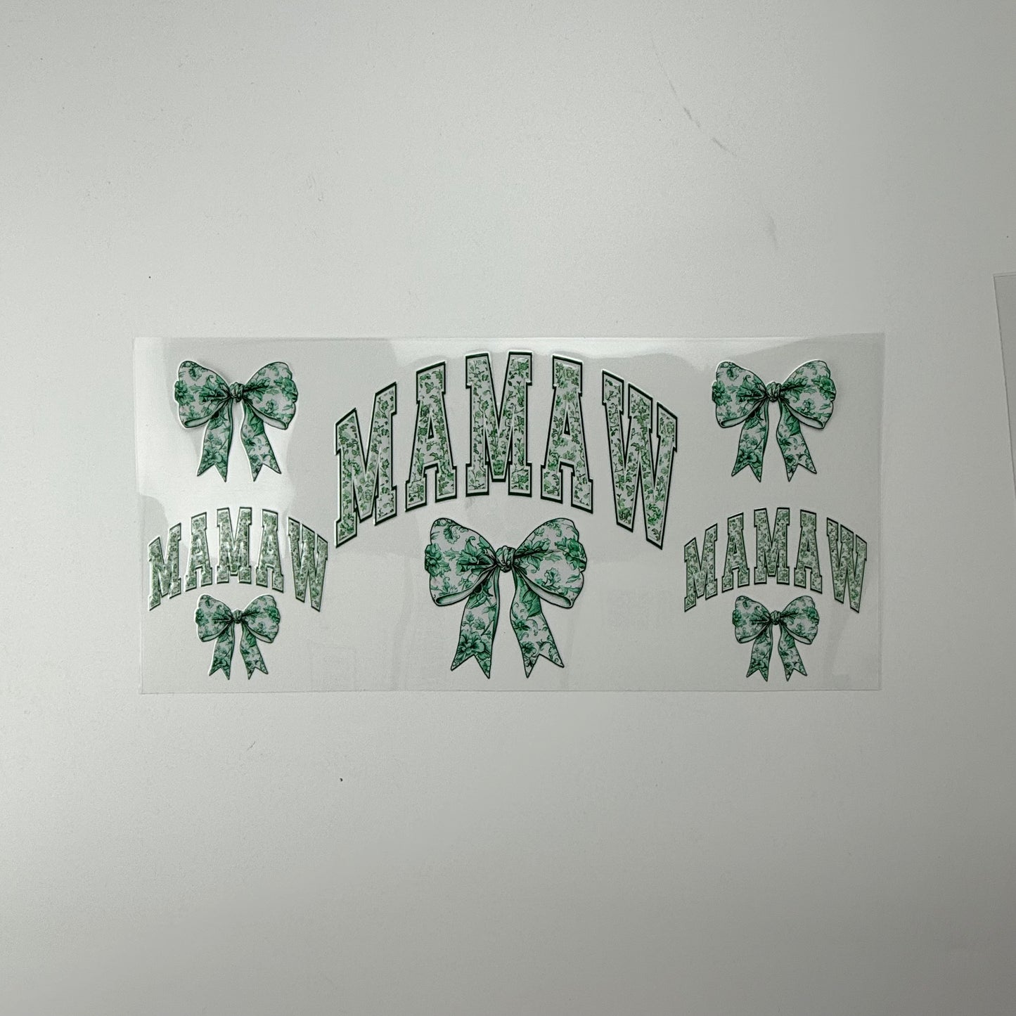 Green Bow Mamaw - Wattsupcustoms