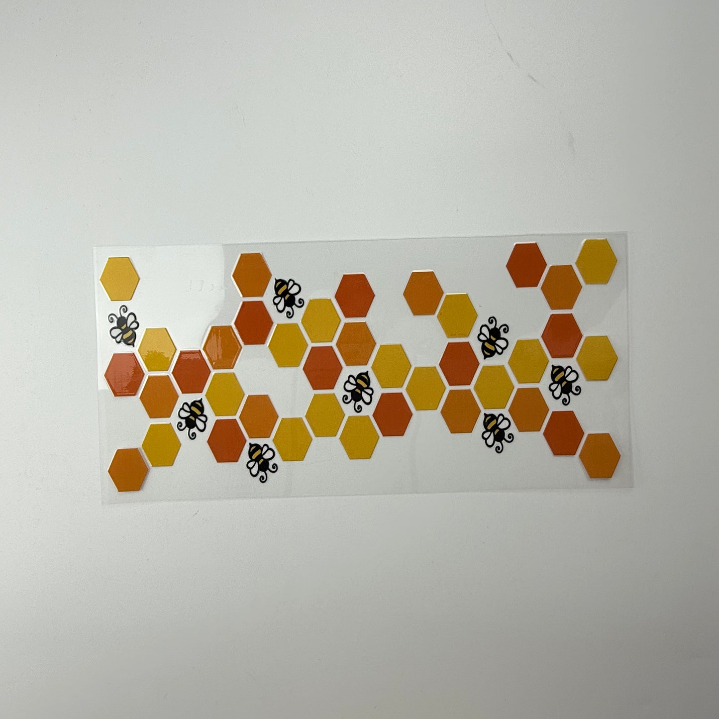 Bee and Honey Comb Pattern - Wattsupcustoms