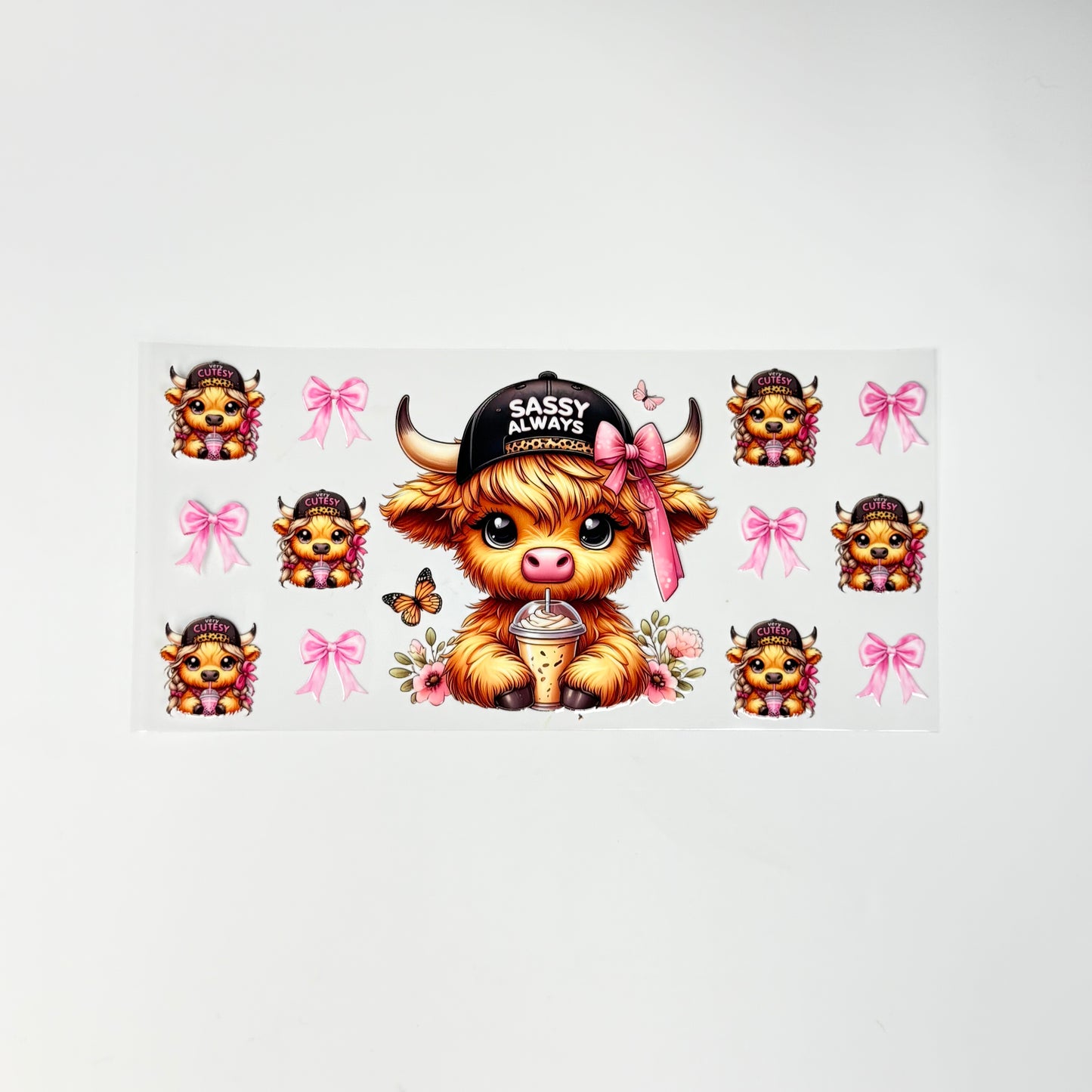 Highland Calf Sassy Always - Wattsupcustoms