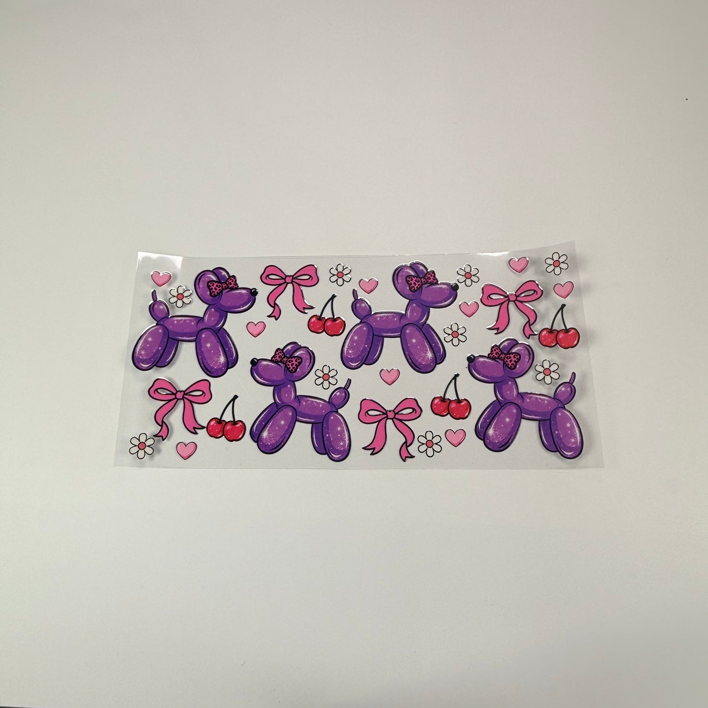 Pattern - Purple Balloon Dog