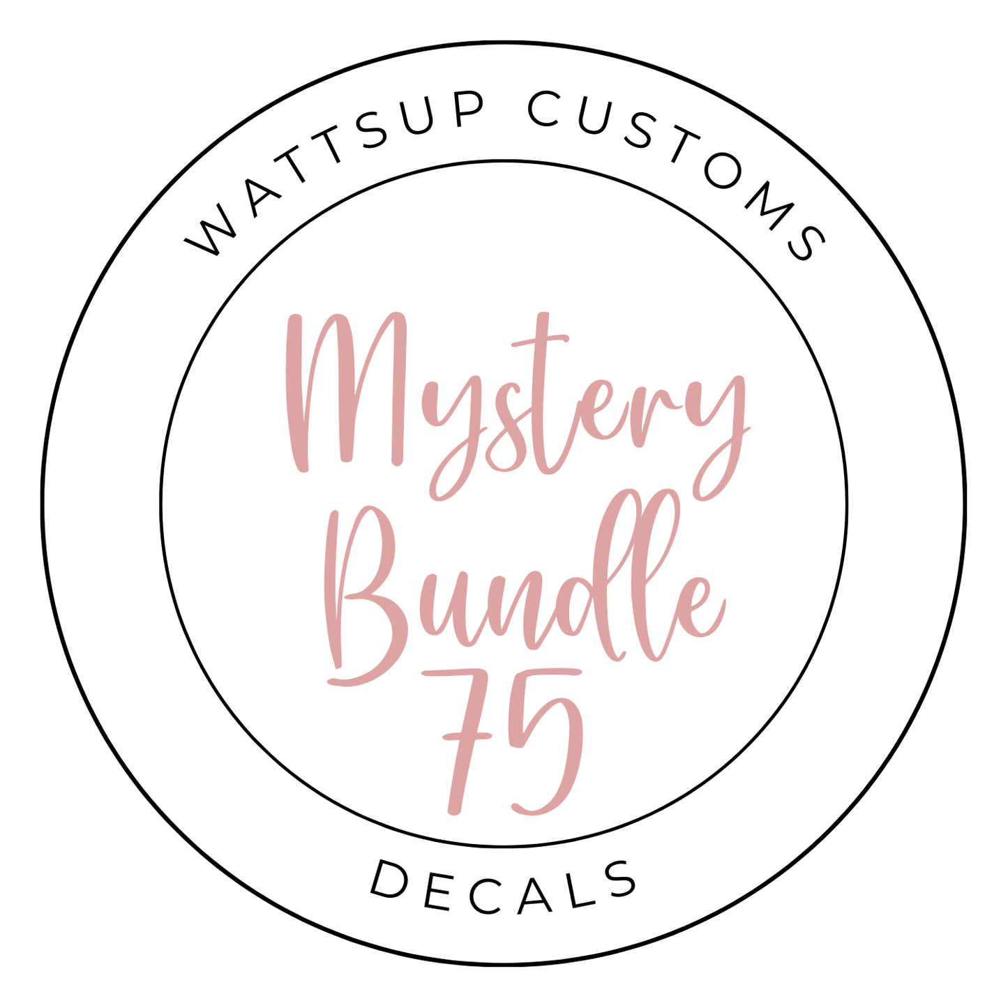 Mystery Decals Bundles - Wattsupcustoms