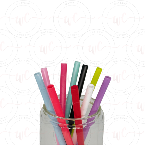 Colored Acrylic Straws - Wattsupcustoms
