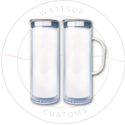 20oz Stainless Steel Snow Globe - Wattsupcustoms