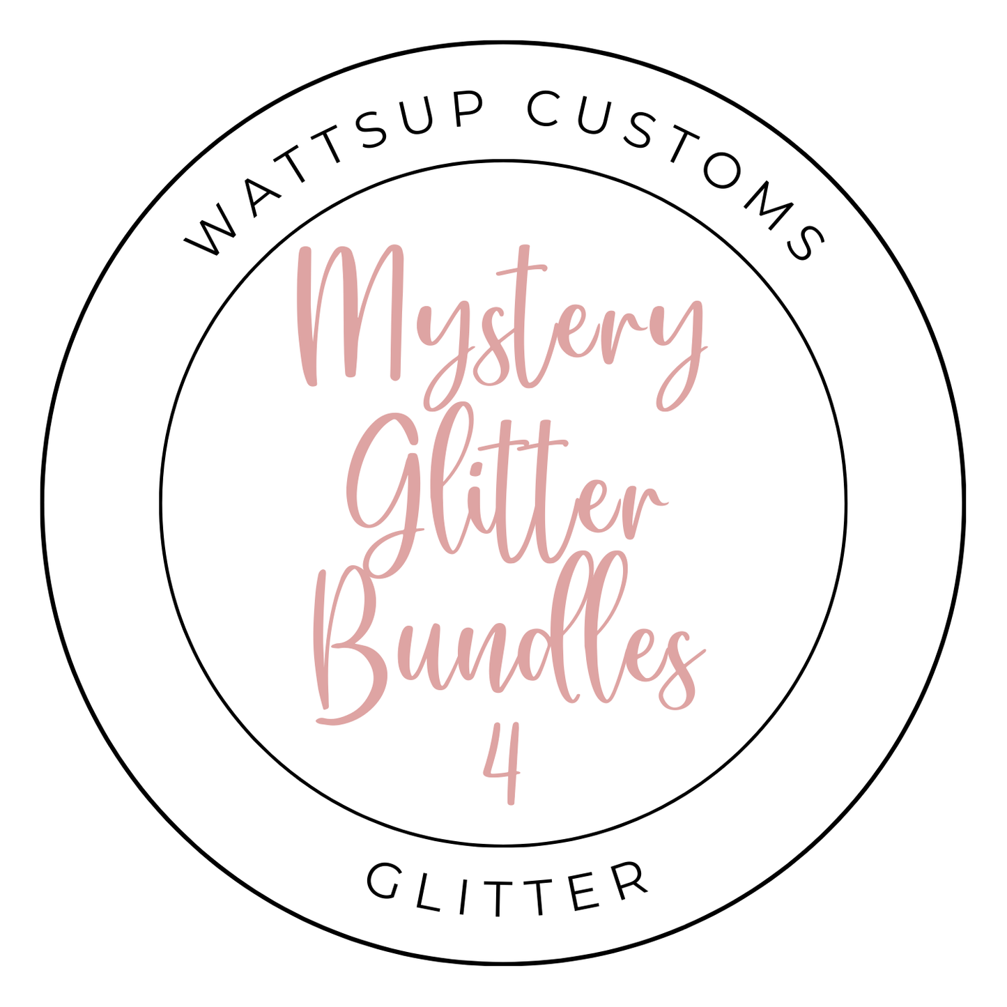 Mystery Glitter Bundles - Wattsupcustoms