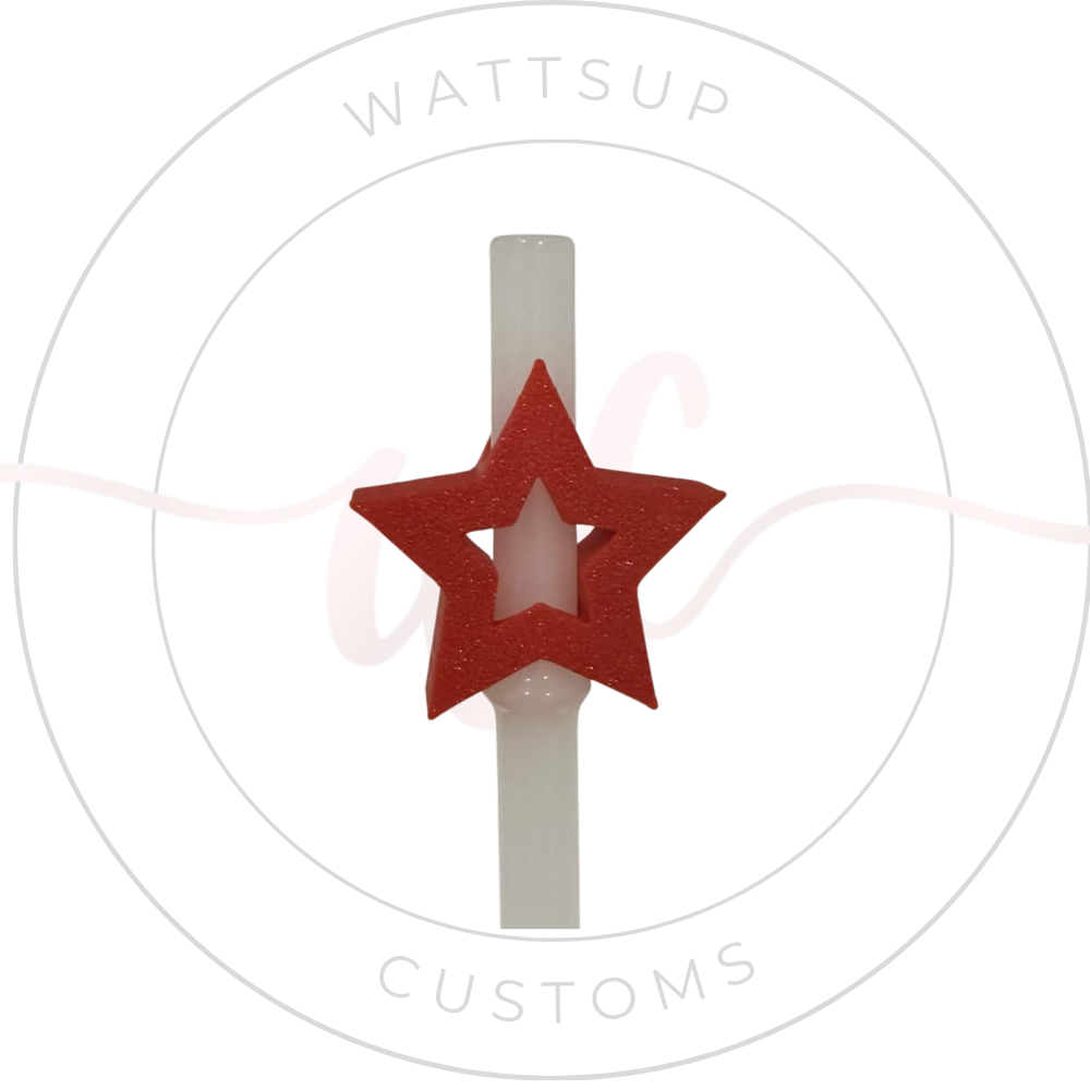 Star Straw Charm