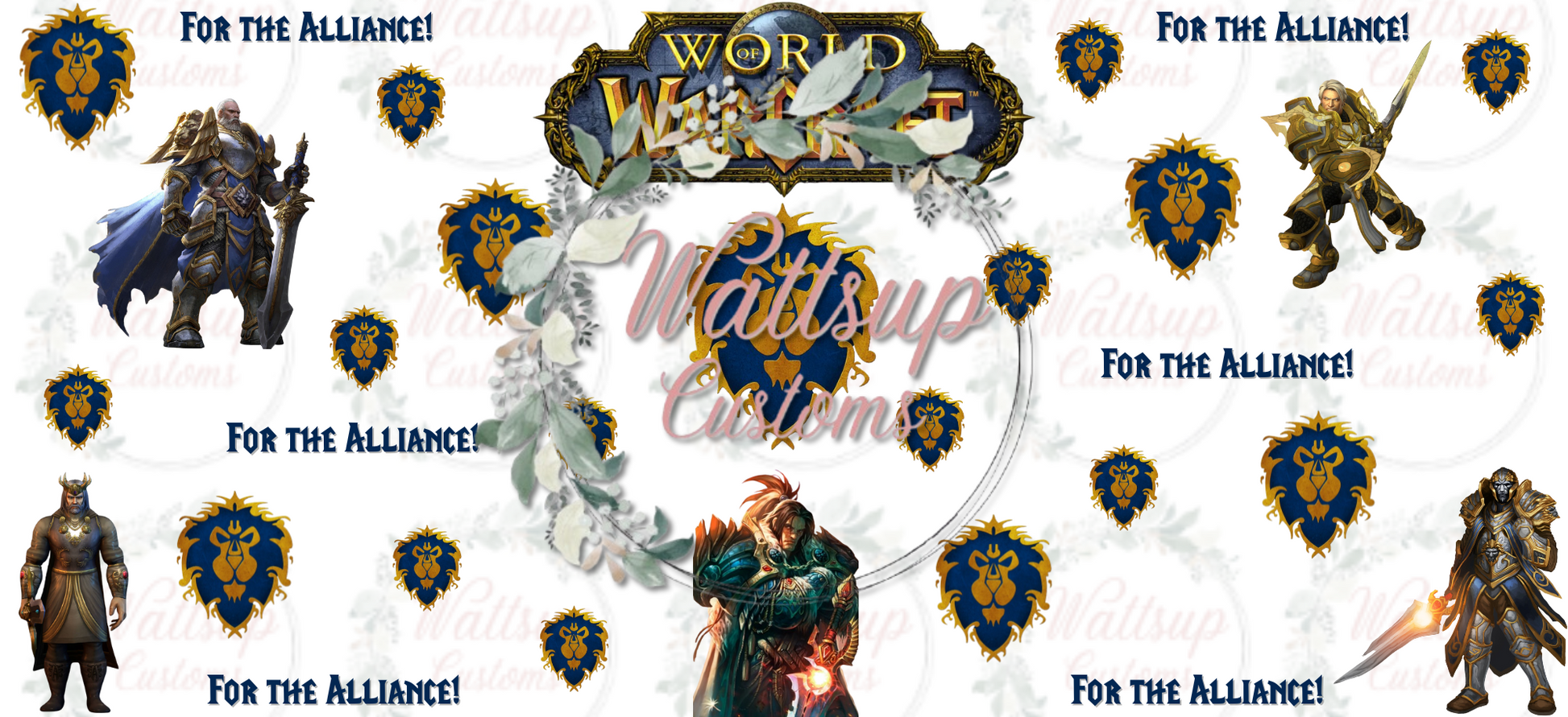 Warcraft Alliance Kings - Wattsupcustoms