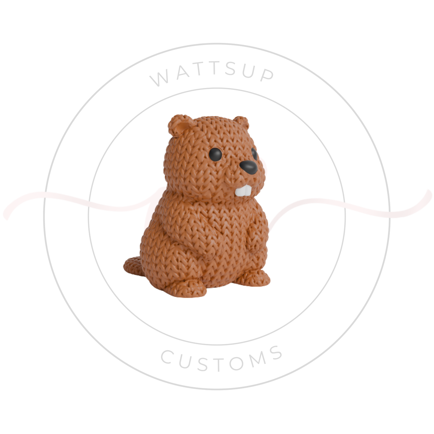 Knitted Animal Straw Charms - Wattsupcustoms