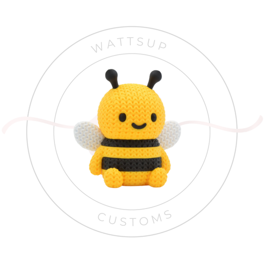 Knitted Animal Straw Charms - Wattsupcustoms