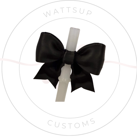 Bow Straw Charm - Wattsupcustoms