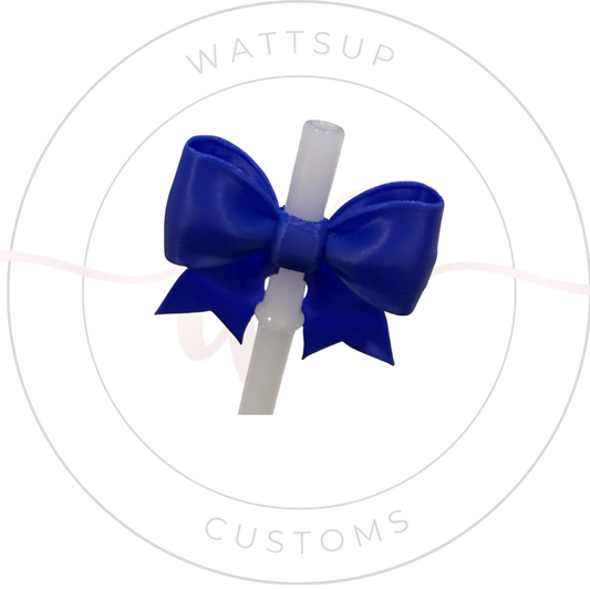 Bow Straw Charm - Wattsupcustoms