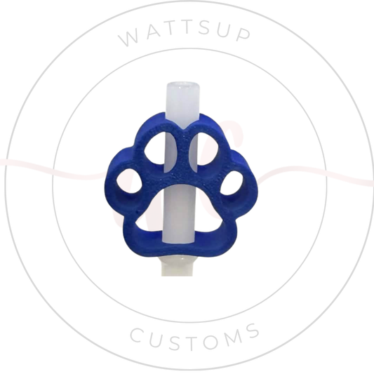 Paw Straw Charm - Wattsupcustoms