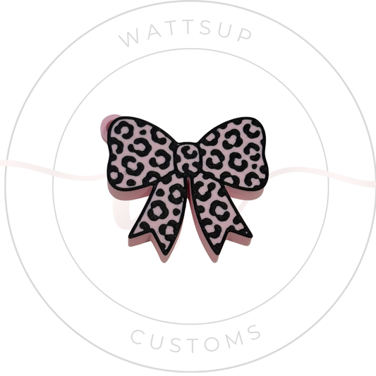 Pink Cheetah Bow Can Opener - Wattsupcustoms