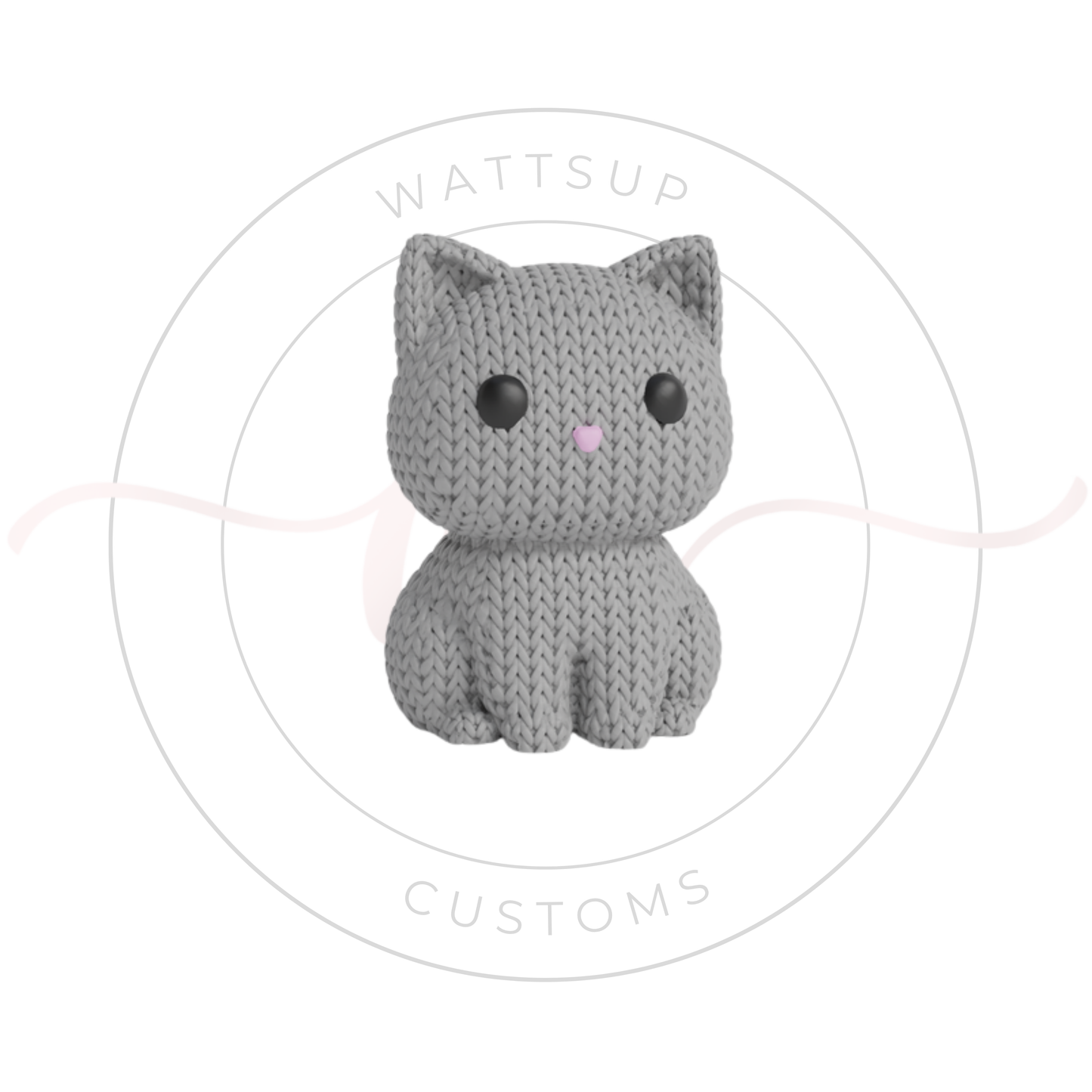 Knitted Animal Straw Charms - Wattsupcustoms