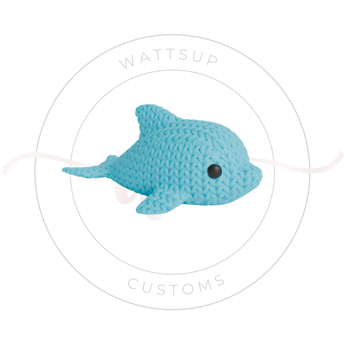Knitted Animal Straw Charms - Wattsupcustoms