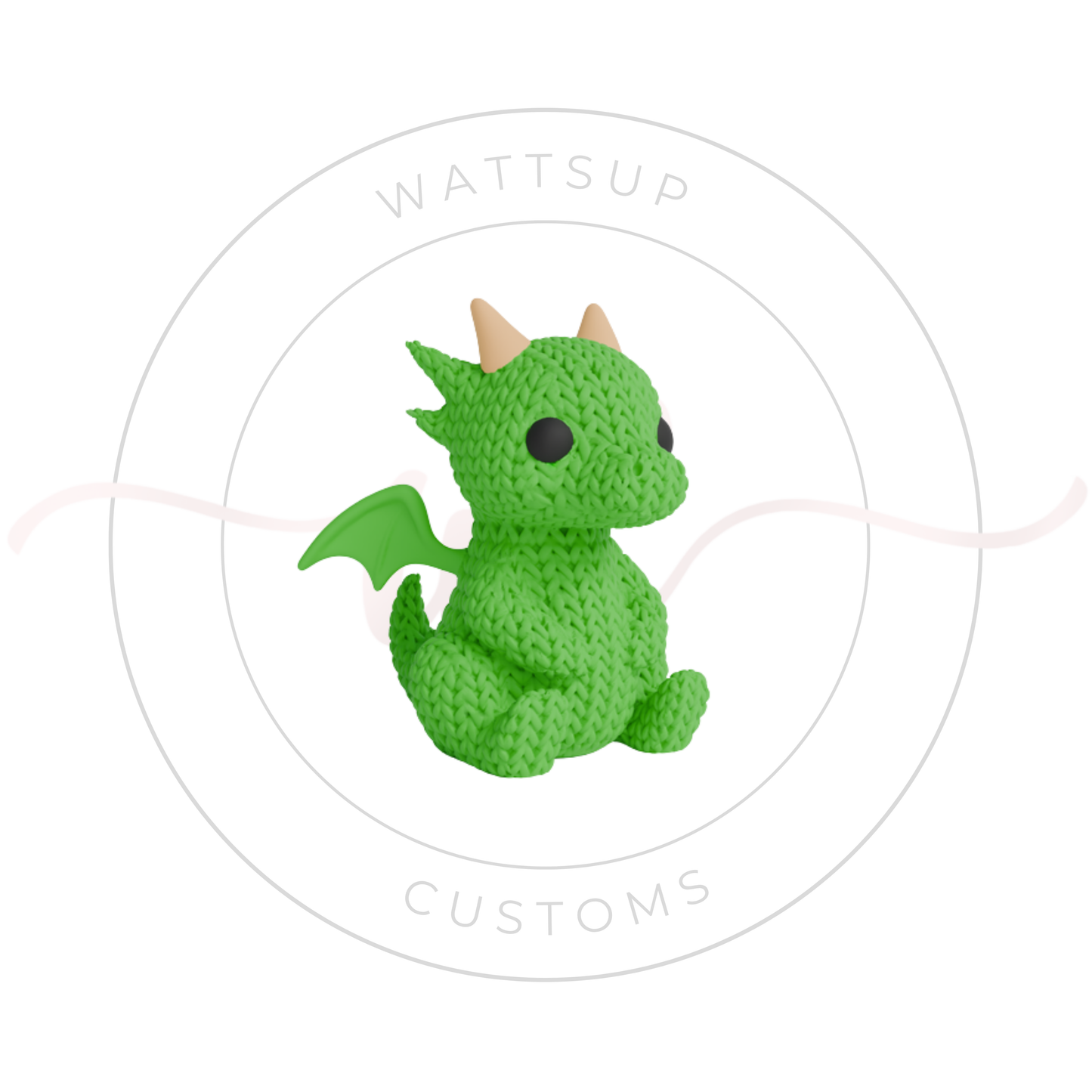 Knitted Animal Straw Charms - Wattsupcustoms