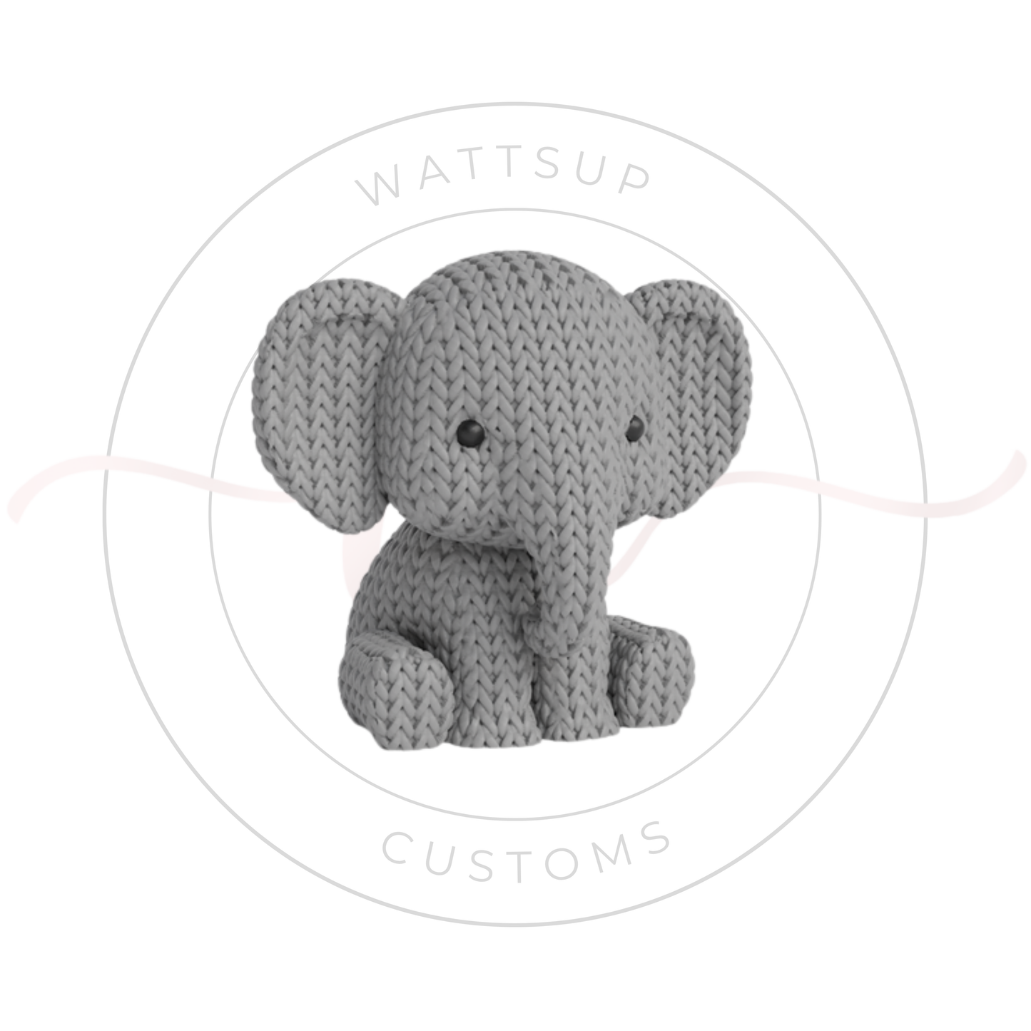 Knitted Animal Straw Charms - Wattsupcustoms