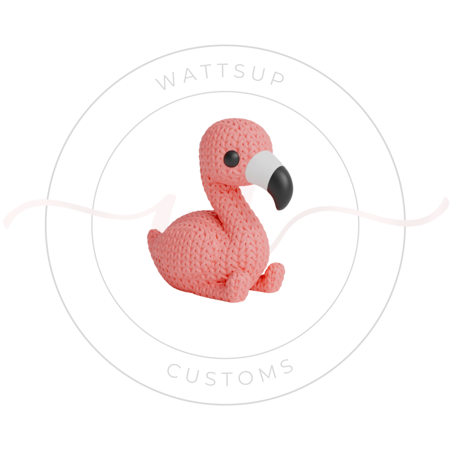 Knitted Animal Straw Charms - Wattsupcustoms