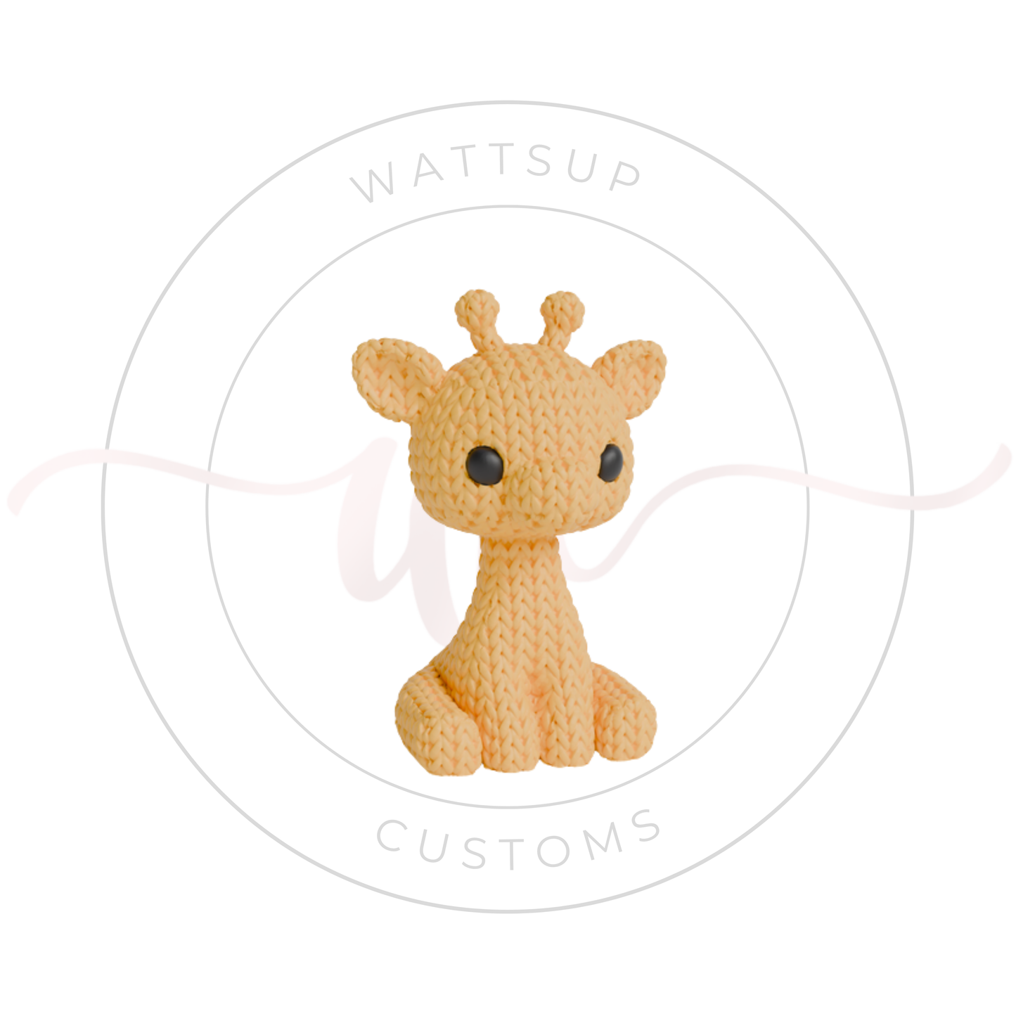 Knitted Animal Straw Charms - Wattsupcustoms