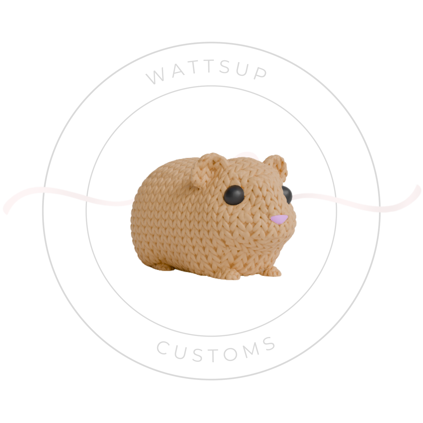 Knitted Animal Straw Charms - Wattsupcustoms