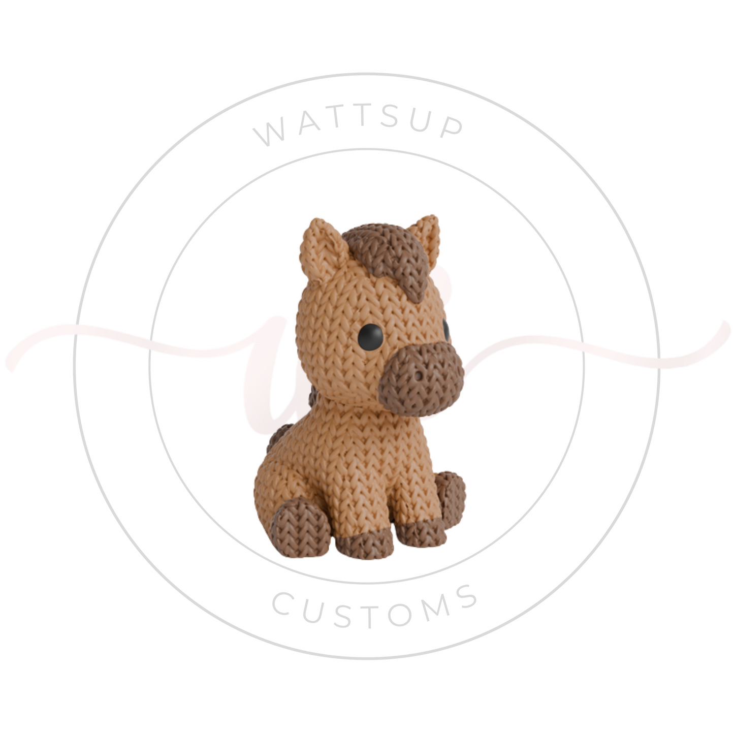 Knitted Animal Straw Charms - Wattsupcustoms