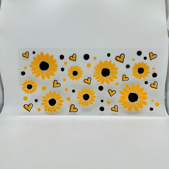 Sunflowers and hearts - Wattsupcustoms