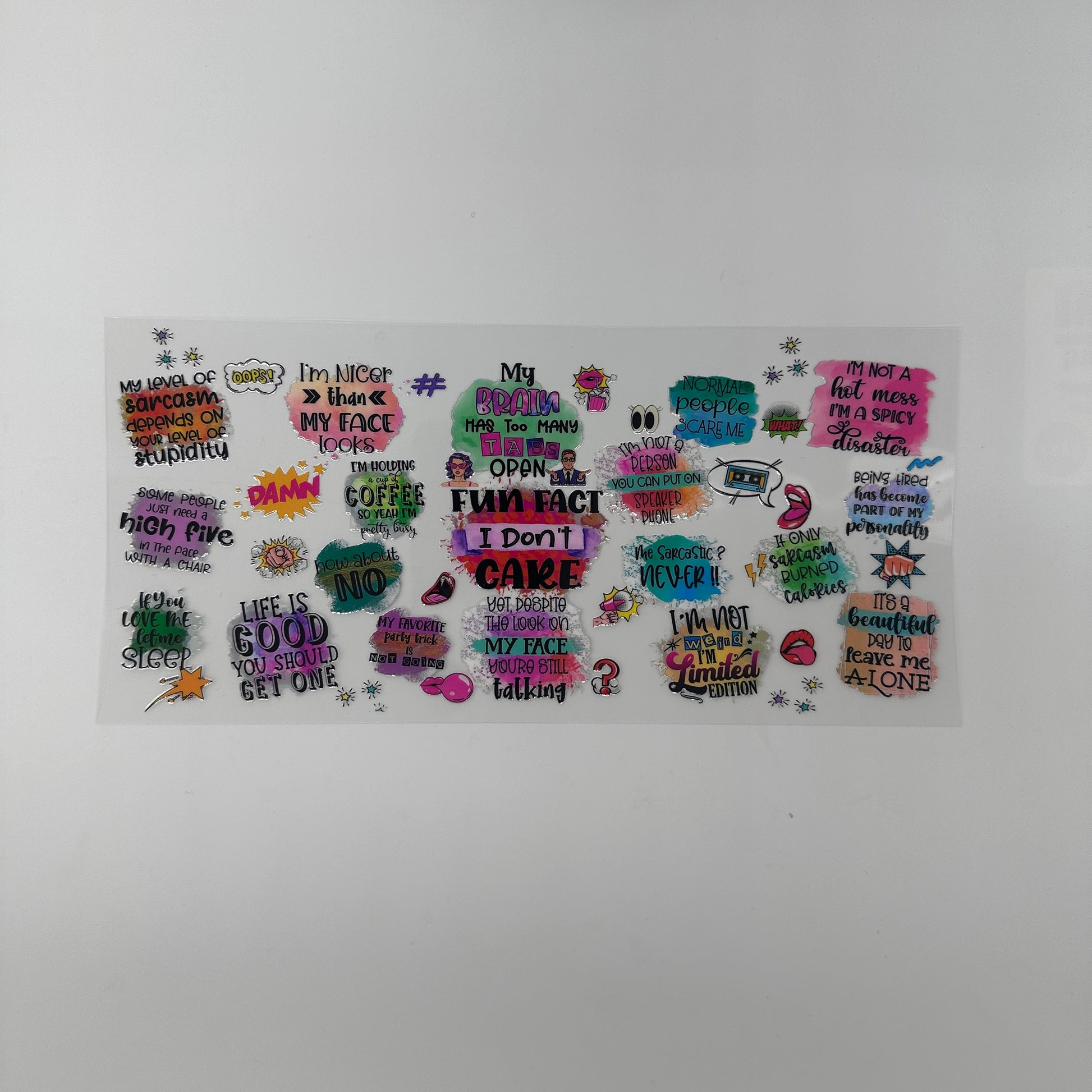 I don't care - Wattsupcustoms