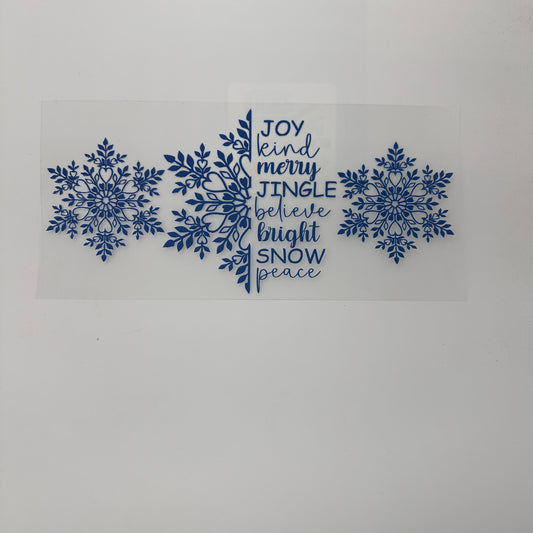 Christmas Joy, Kind, Merry, Jingle - Wattsupcustoms