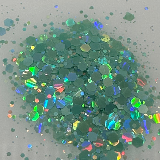 Seafoam - Pastel Holo - Wattsupcustoms
