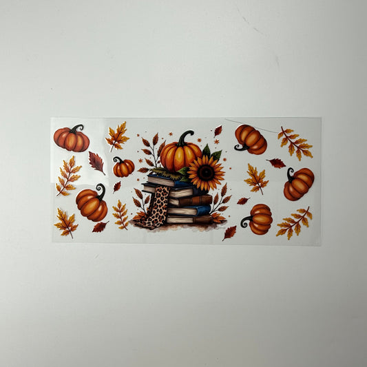 Pumpkins and Books - Wattsupcustoms