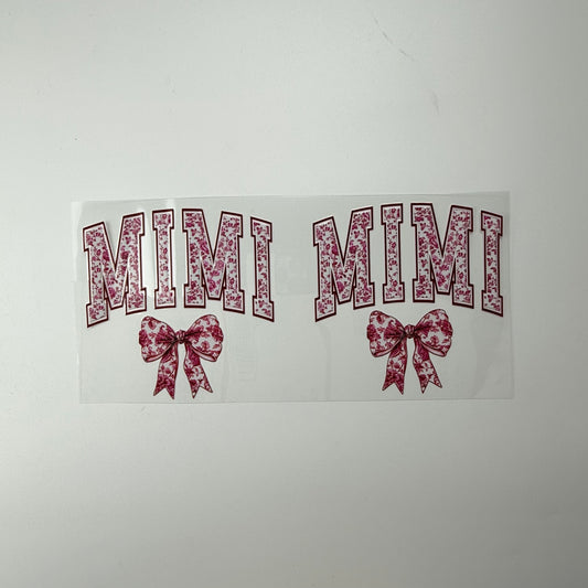 Pink Bow Mimi - Wattsupcustoms