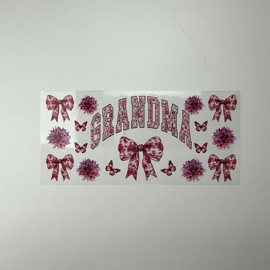 Pink Bow Grandma - Wattsupcustoms