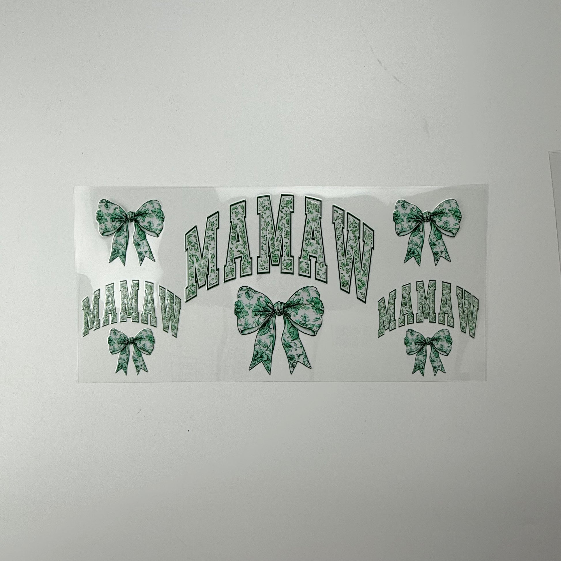 Green Bow Mamaw - Wattsupcustoms