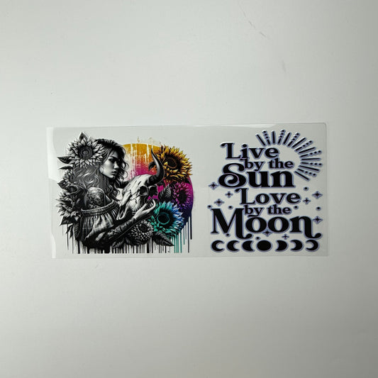 Live By The Sun Quote - Wattsupcustoms