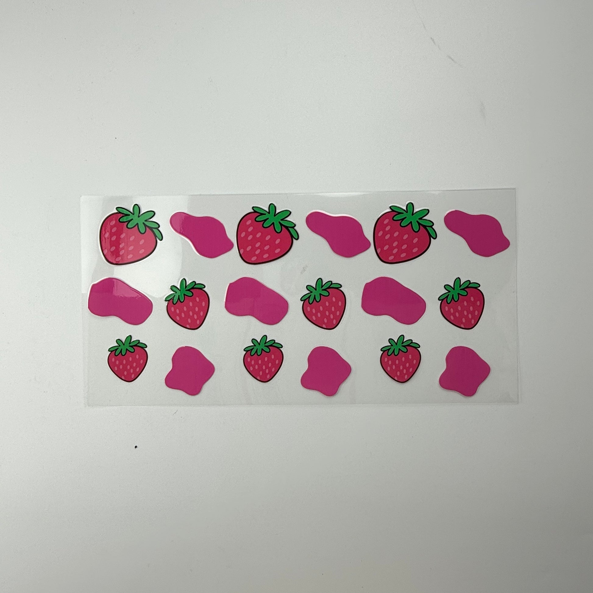 Strawberries and Cow Print - Wattsupcustoms