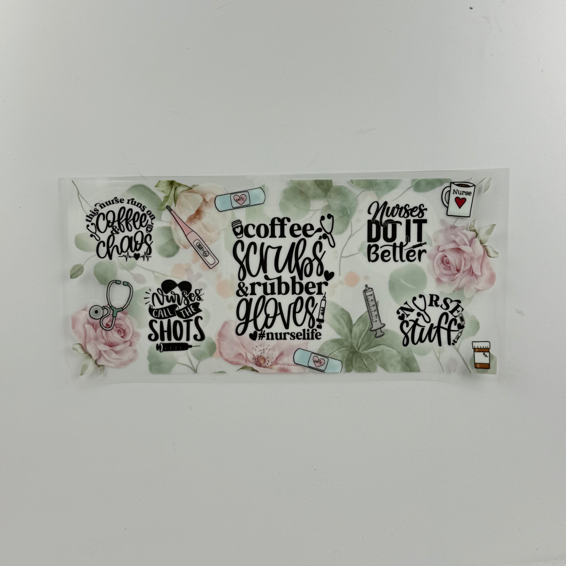 Coffee, Scrubs, and Rubber Gloves Quote - Wattsupcustoms