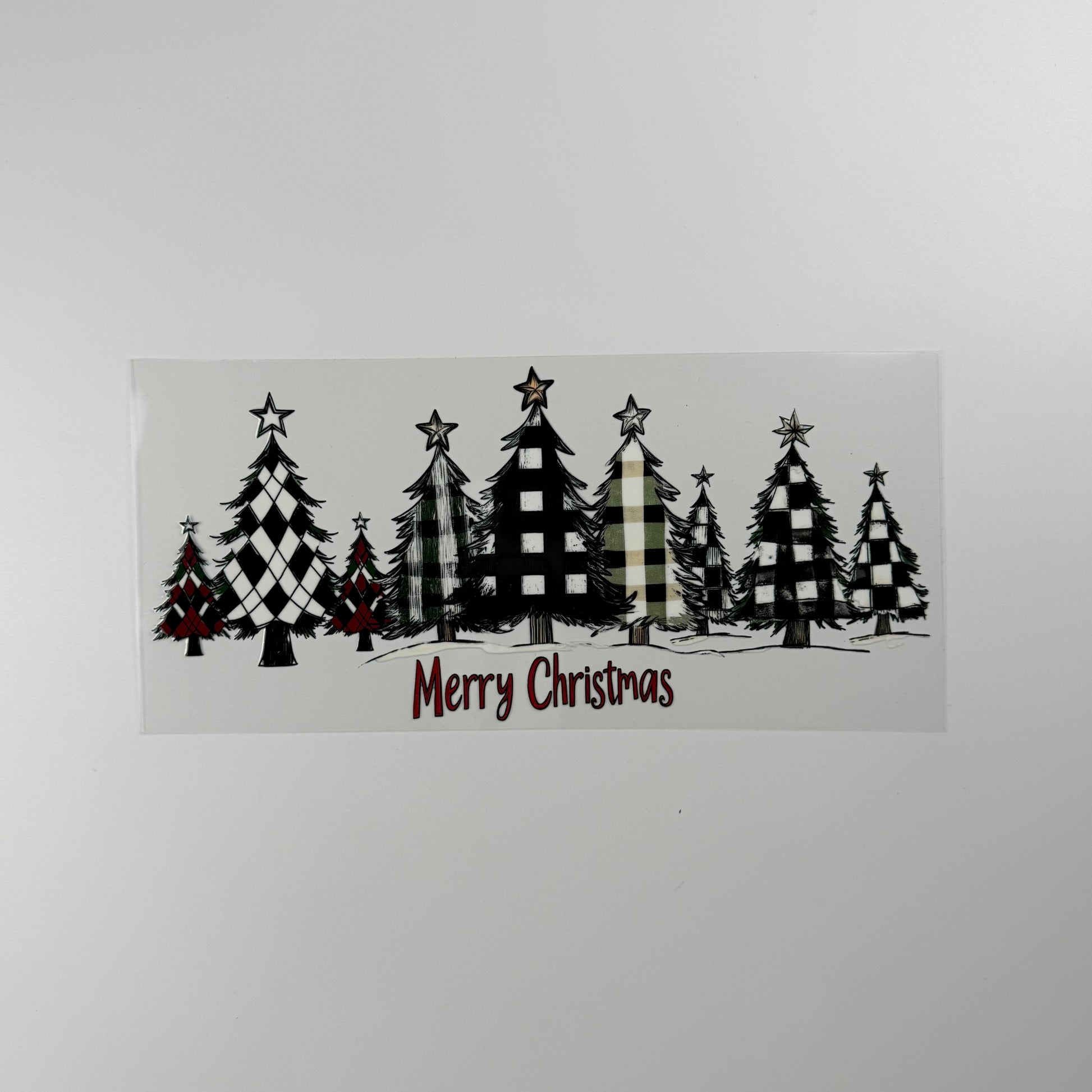Christmas - Black and White trees - Wattsupcustoms