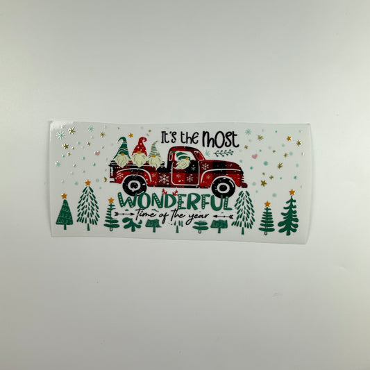 Christmas Truck and Gnomes - Wattsupcustoms