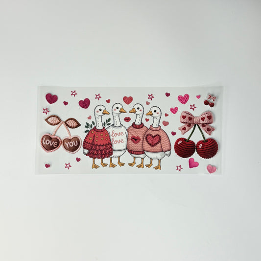 Geese Valentines - Wattsupcustoms