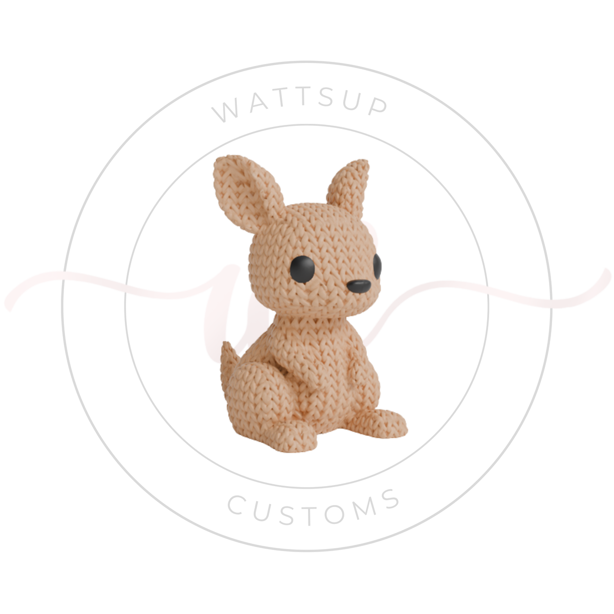 Knitted Animal Straw Charms - Wattsupcustoms
