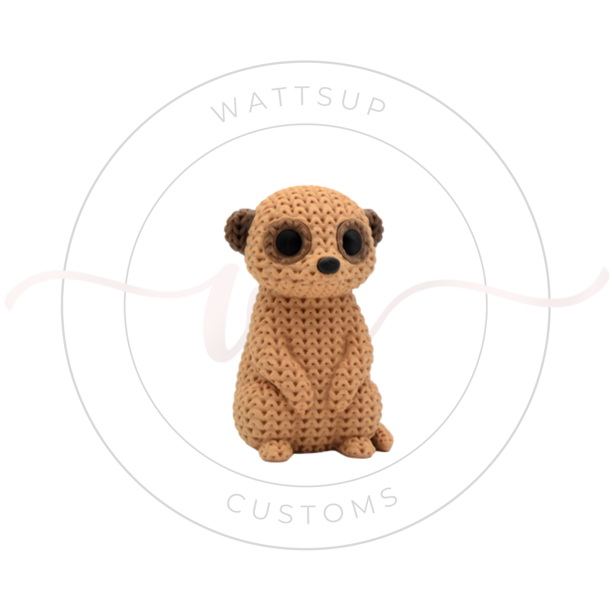 Knitted Animal Straw Charms - Wattsupcustoms