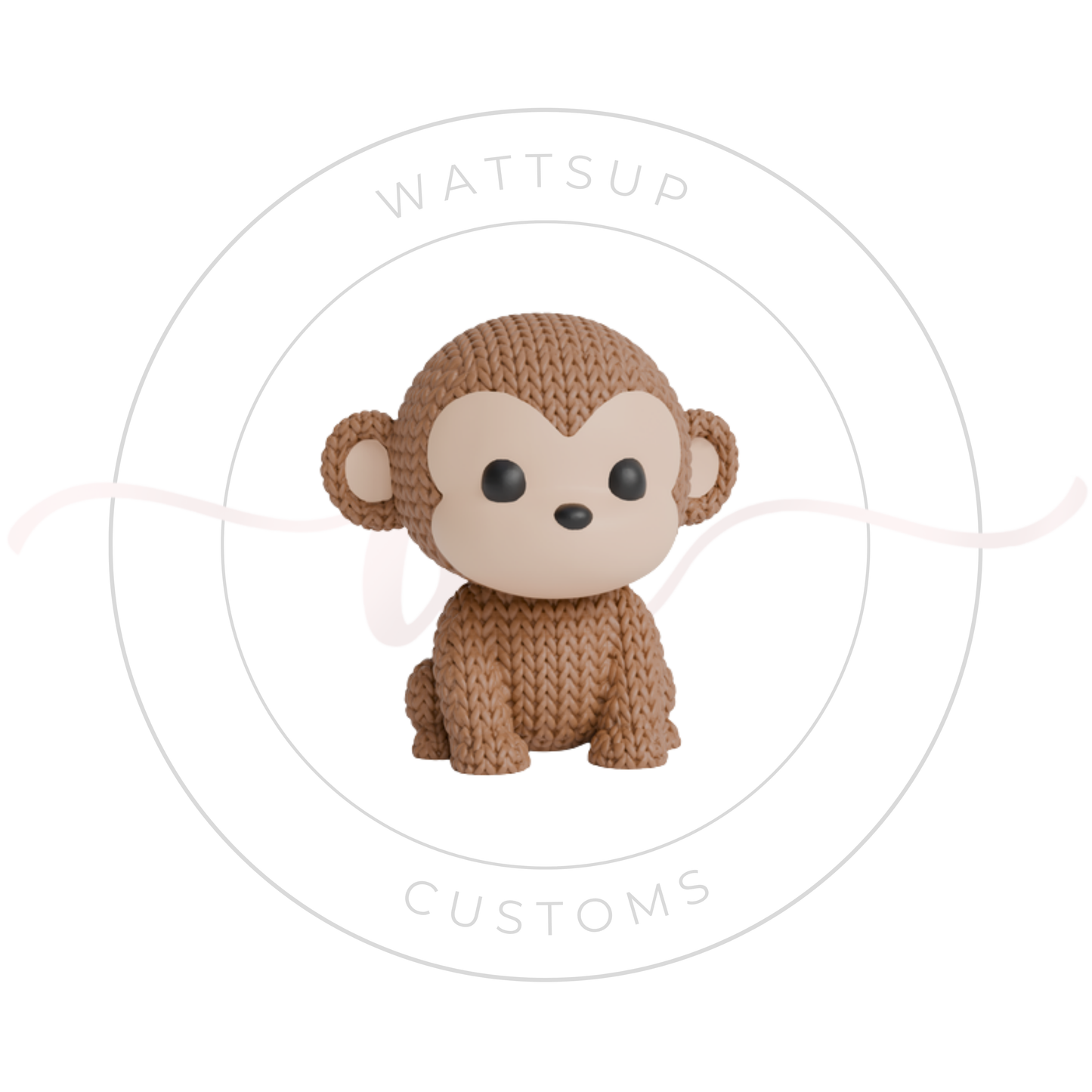 Knitted Animal Straw Charms - Wattsupcustoms