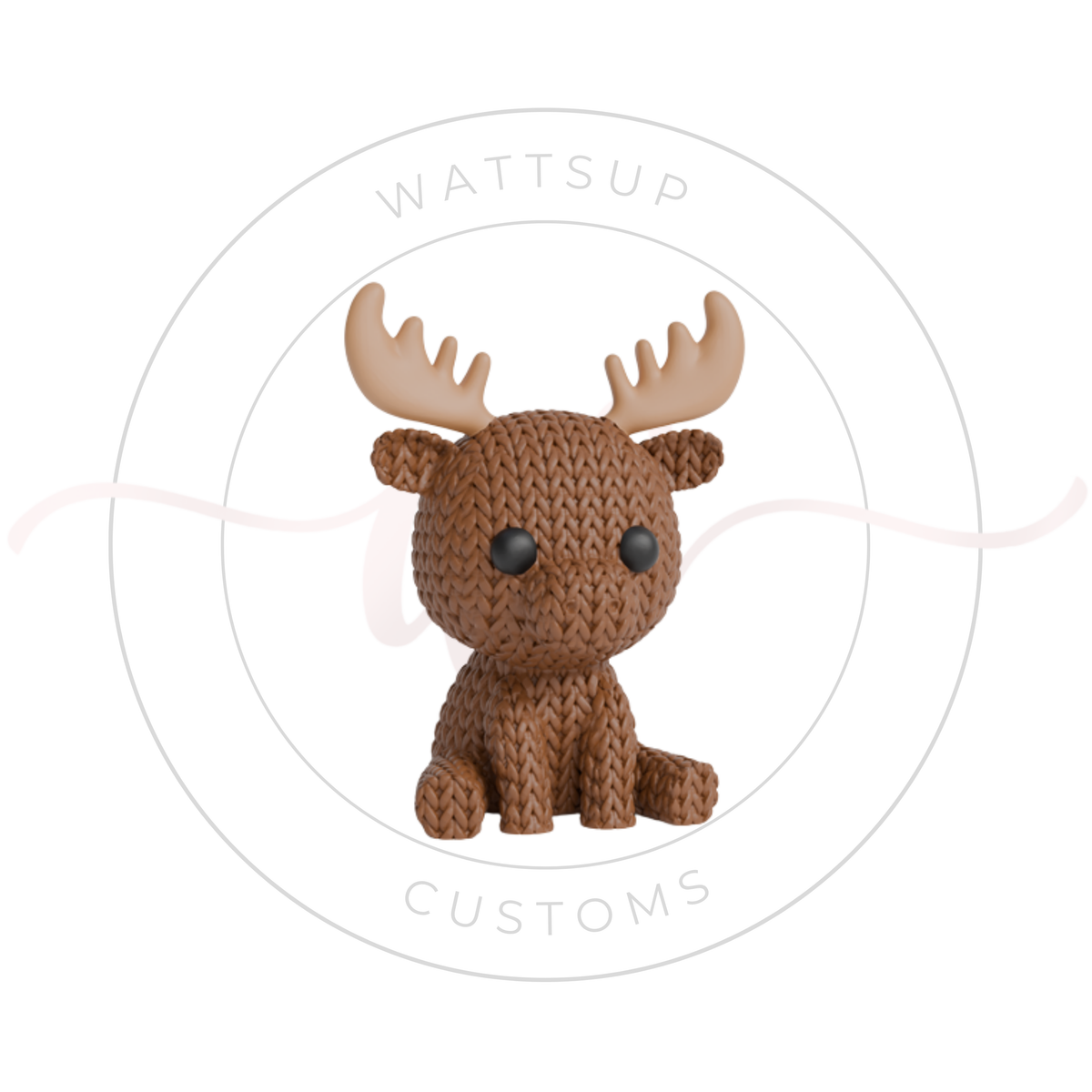 Knitted Animal Straw Charms - Wattsupcustoms