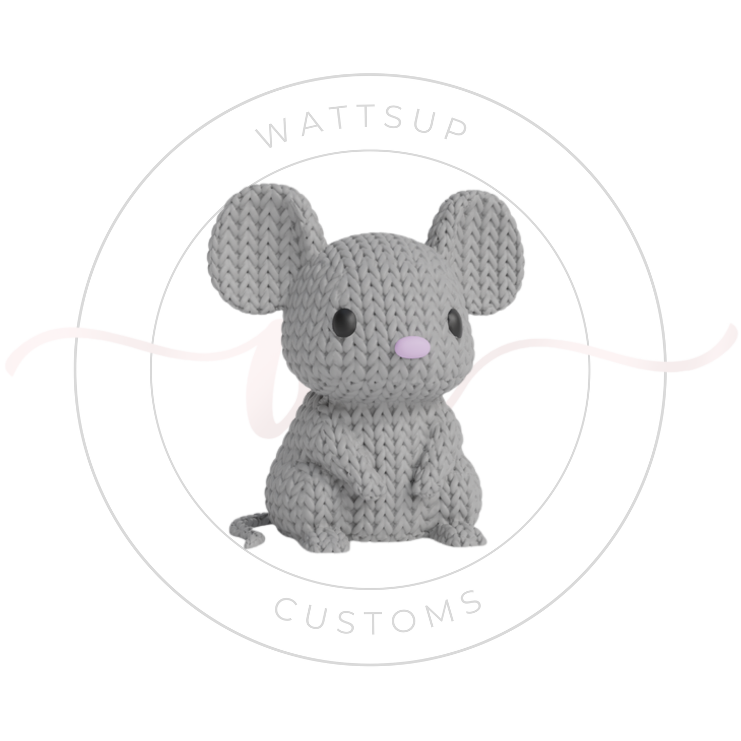 Knitted Animal Straw Charms - Wattsupcustoms