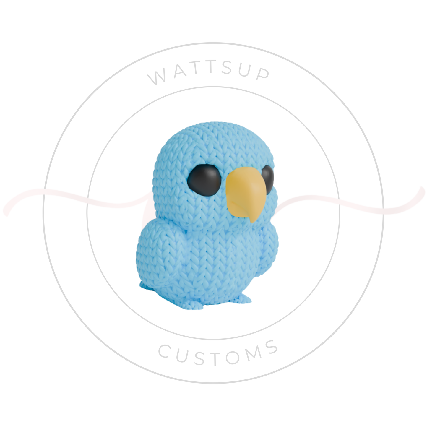 Knitted Animal Straw Charms - Wattsupcustoms