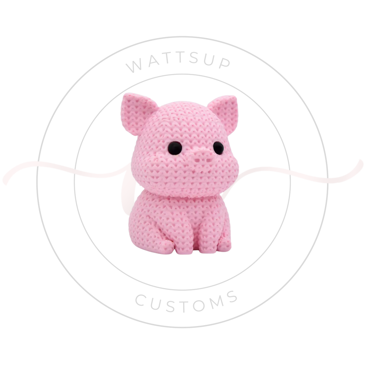 Knitted Animal Straw Charms - Wattsupcustoms