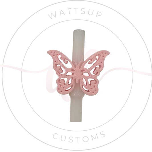 Butterfly Straw Charm - Wattsupcustoms